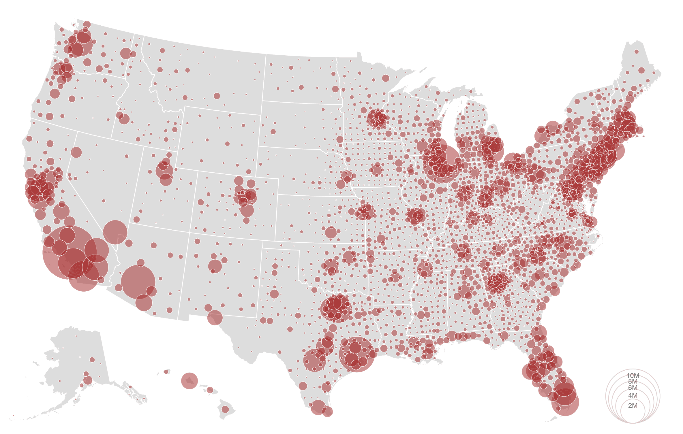 Bubble map